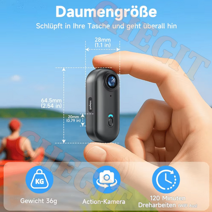 4K WiFi HD POV Magnetic Mini Action Camera