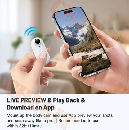 4K WiFi HD POV Magnetic Mini Action Camera