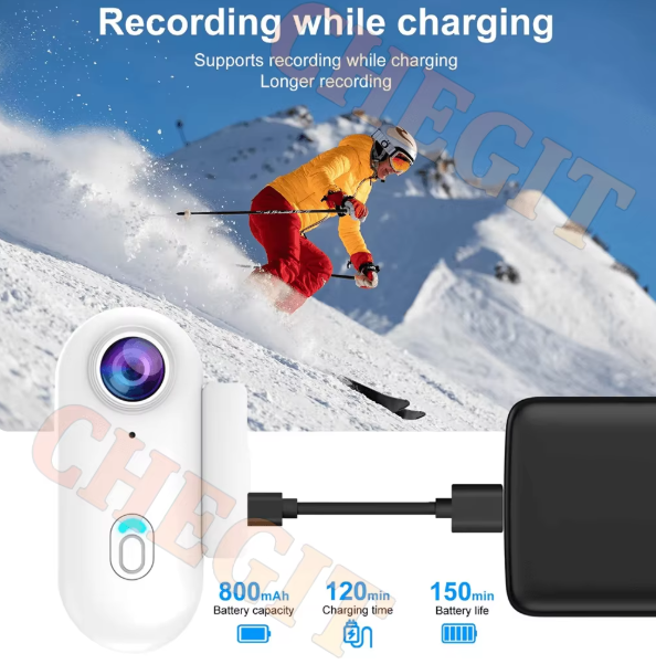 4K WiFi HD POV Magnetic Mini Action Camera