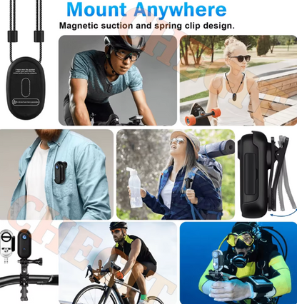 4K WiFi HD POV Magnetic Mini Action Camera
