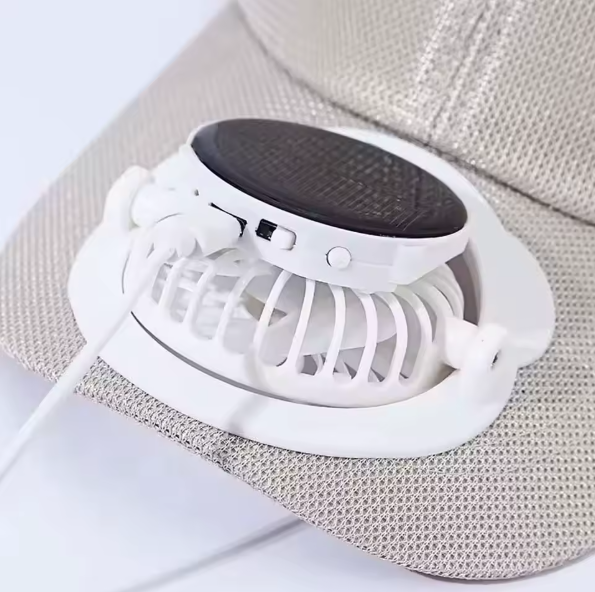 Sun Hat with Solar Fan