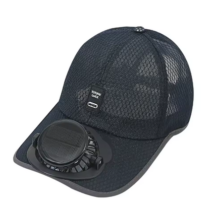Sun Hat with Solar Fan